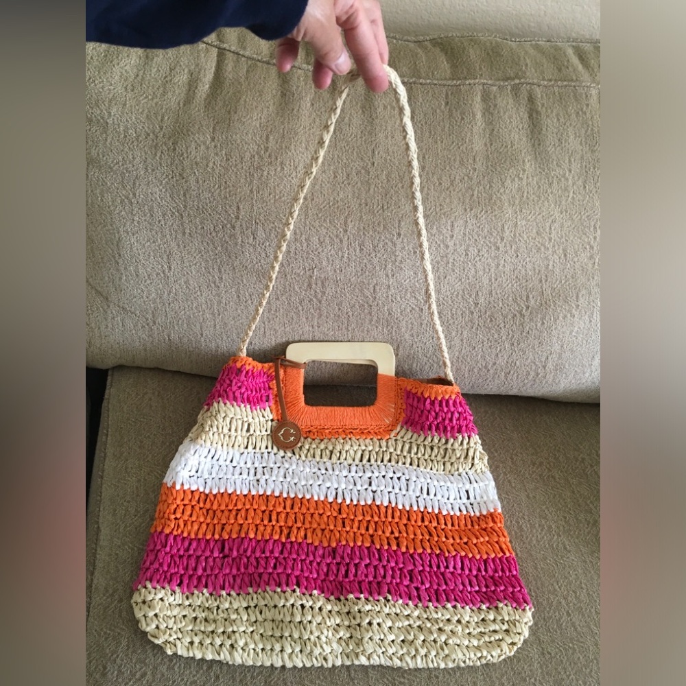 C Wonder Straw Purse
